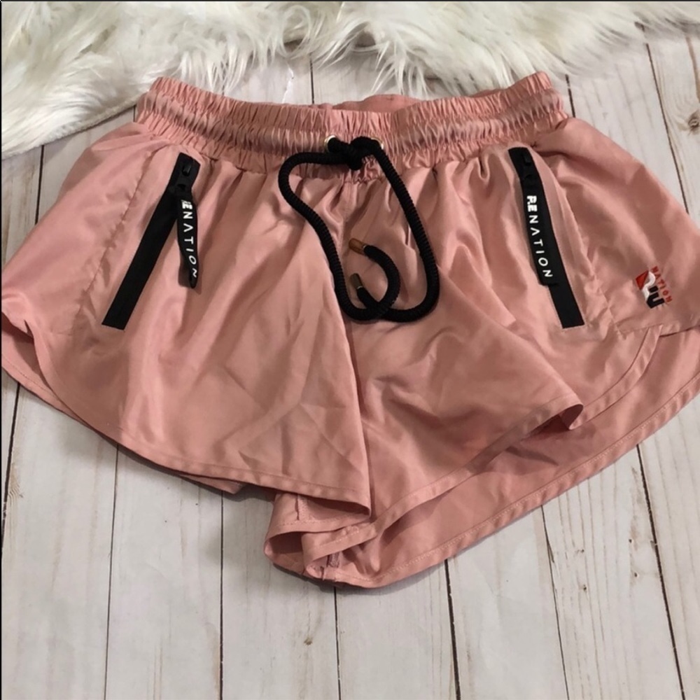 P.E Nation double drive short in rose dawn pink XS - Picture 2 of 11